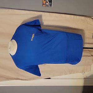 NWT Men's Columbia tshirt Large Blue